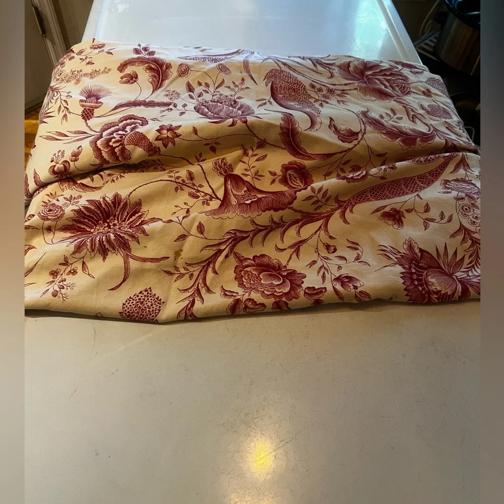 Waverly Governors choice linen toile fabric